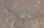 Aerial Scouting of ‘Raised Ridges’ for Ingenuity’s Flight 10