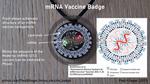 mRNA vaccine badge