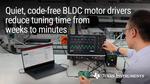 70-W BLDC motor drivers from Texas Instruments eliminate months of design time with code-free, sensorless FOC and trapezoidal control