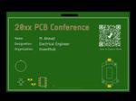 Programmable PCB Conference Card