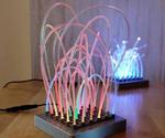 DIY Fiber Optic Light Sculpture