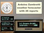 DIY Zambretti Weather Forecaster on VFD Display