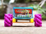 WIFI robot car with 3d printed mechanum wheels