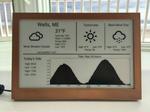 E-Ink Tide and Weather Tracker