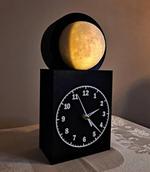 Lighted 3D Moon Phase Clock