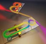 Shifting colors for on-chip photonics