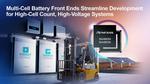 Renesas Unveils New Multi-Cell Battery Front End Family for High-Cell Count, High-Voltage Systems
