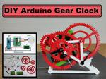 DIY Arduino 3D Printed gear Clock