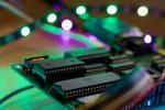 WS2812B RGB lights on a 6502!