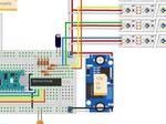 Arduino Nano 33 IoT 12V WS2811 LED Strip Controller