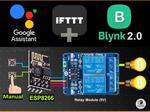 ESP01 Project Using Blynk IFTTT & Google Assistant