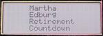 Nearly-Autonomous Retirement Countdown Display