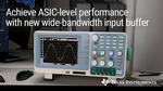 TI buffer amplifier increases signal bandwidth tenfold in data-acquisition systems