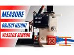 Arduino Height Measuring Using VL53L0X Laser Sensor