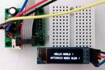 TinyOLEDdemo - I2C OLED on an ATtiny10, ATtiny13A or ATtiny202