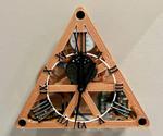 Triangulum - 3D Printed 3-Hand Clock