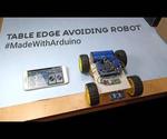 How to Make Table Edge Avoiding Robot || #MadeWithArduino.