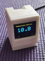 Make a Remote Temp Sensor with Permanent Display inside your House