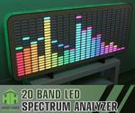 20 Band LED Spectrum Analyzer