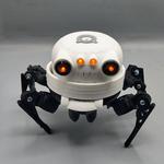 Asi, a 3D Printed Wearable Robot Friend
