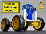 DIY Arduino Human Following Robot