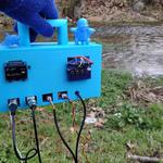 GSM & SMS Enabled Water Pollution Monitor