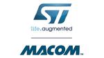 STMicroelectronics and MACOM RF Gallium-Nitride-on-Silicon prototypes achieve technology and performance milestones