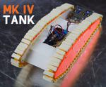 WiFi Controlled Mark IV Tank 3D Printed