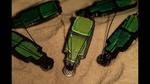 The 4D-printed beetle that changes color when it gets wetter