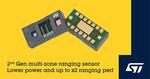 2nd-generation multi-zone direct Time-of-Flight sensor from STMicroelectronics uses less energy and can range 2X as far as existing products