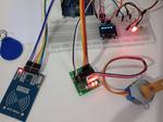 Door lock system with Arduino and RFID Module!