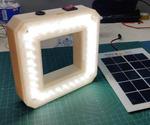 Solar Powered Square Light