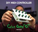 Crius OctaPot Midi Controller