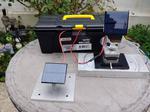 Solar irradiance comparison fixed vs. tracking