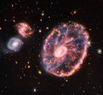 Webb Captures Stellar Gymnastics in the Cartwheel Galaxy