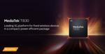 MediaTek Unveils T830 Platform for 5G CPE Devices Including Fixed Wireless Access Routers and Mobile Hotspots