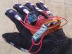 Simple smart Glove for deaf peoples