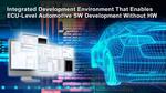 Renesas Launches Integrated Development Environment That Enables ECU-Level Automotive Software Development Without Hardware