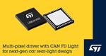 STMicroelectronics’ multi-pixel driver with CAN FD Light powers next-generation automotive lighting