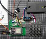 Multifactor RFID and One Time Password Door Access Module