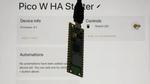 Raspberry Pi Pico W Home Assistant Starter Project Using arduino-pico