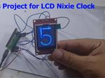 Raspberry PICO Nixie Clock Lcd