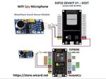 ESP WiFi Spy Microphone (ESP32 and ESP8266)