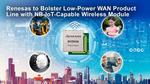 Renesas to Bolster Low-Power WAN Product Line with NB-IoT-Capable Wireless Module