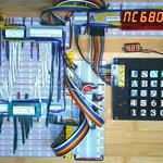 Nanocomp 6809 8 Bit Retro Computer on Breadboards