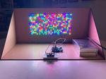 LED Matrix 32x16 RGB & Ultrasonic Sensor