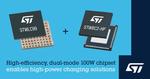 STMicroelectronics reveals 100-Watt wireless power receiver for fastest Qi-compliant charging