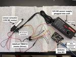 12V DC Motor Controlled By Adafruit TB6612 Motor Driver