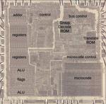 A bug fix in the 8086 microprocessor, revealed in the die’s silicon