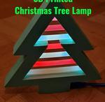 3D Printed Chistmas Tree Lamp